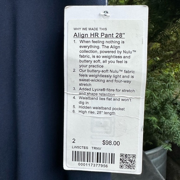 Lululemon Align™ High-Rise Pant 28" - Picture 6 of 8